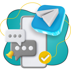 Создание Mini App для Telegram - КИБЕРшкола программирования для детей, компьютерные курсы для школьников, начинающих и подростков - KIBERone г. Лесной Городок